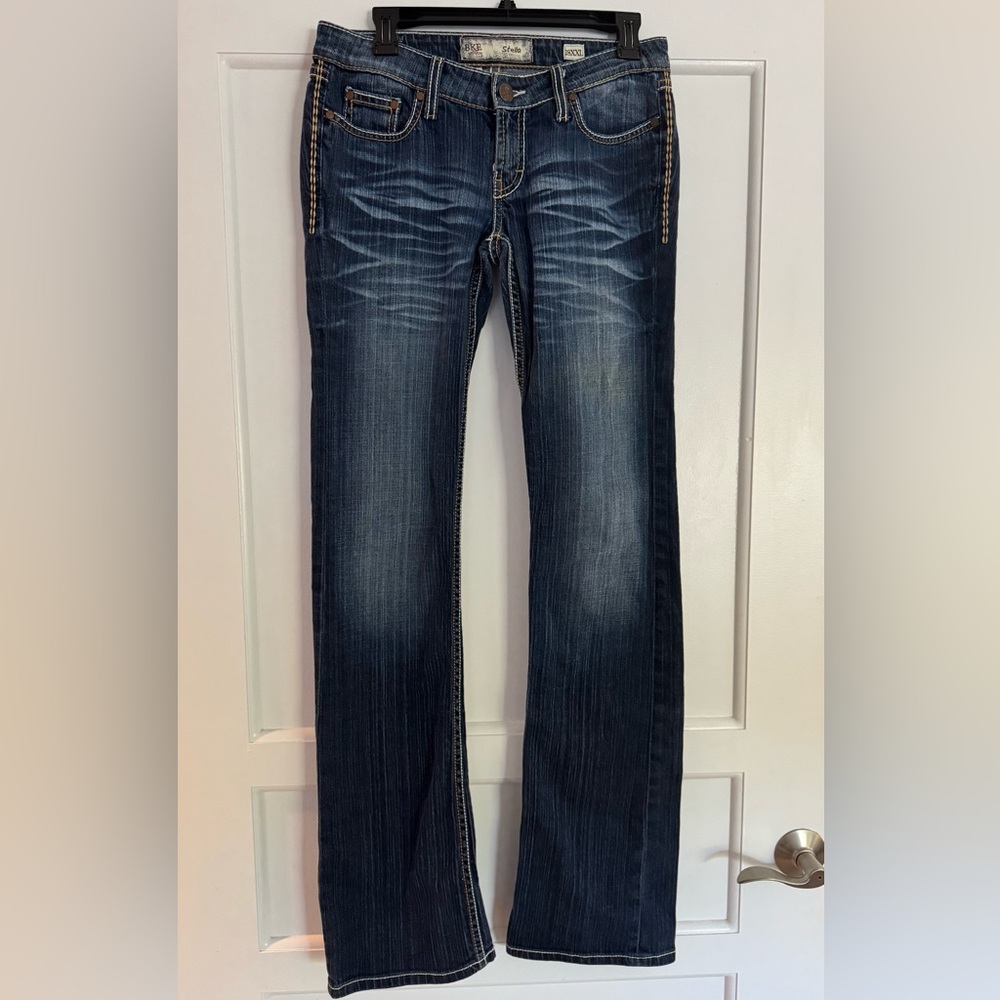 BKE Dark Wash Boot Cut Jeans